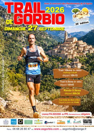 Trail de Gorbio 2026 Guide Inscription Résultats