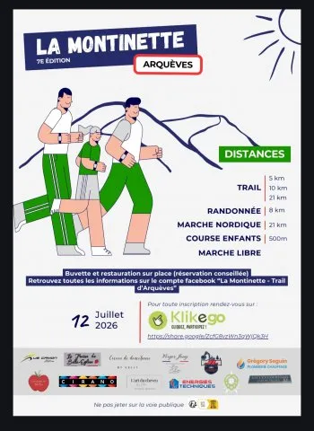 Trail de la Montinette Arqueves 2026 Guide Inscription Résultats