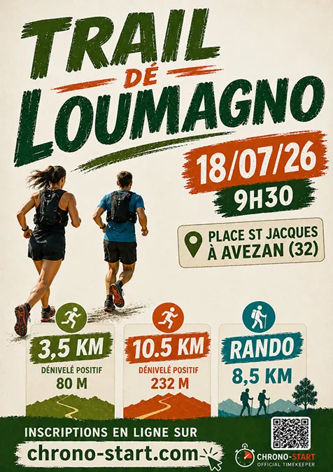 Trail dé loumagno 2026 Guide Inscription Résultats
