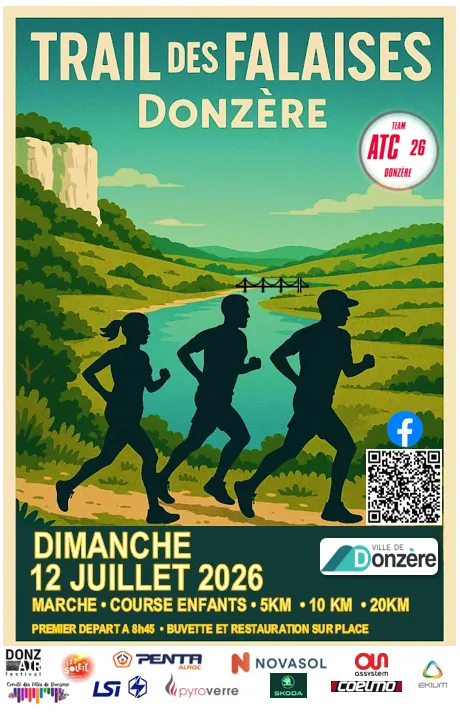 Trail des Falaises Donzère 2026 Guide Inscription Résultats