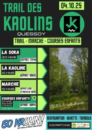 Trail des Kaolins 2026 Guide Inscription Résultats