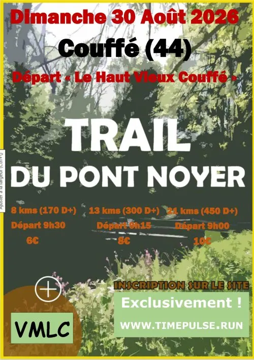 Trail du Pont Noyer 2026 Guide Inscription Résultats