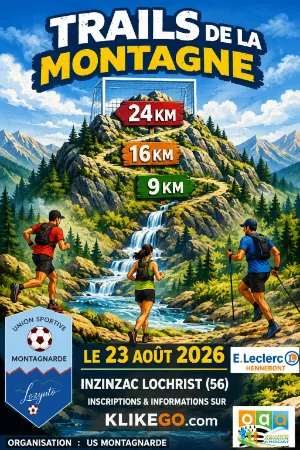 Trails de la Montagne Inzinzac lochrist 2026 Guide Inscription Résultats