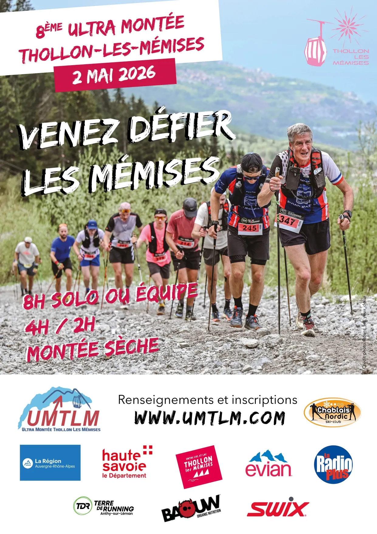 Ultra Montée Thollon les Mémises 2026 Guide Inscription Résultats