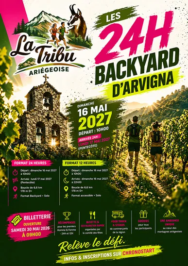 12h Backyard d&rsquo;Arvigna 2027 Guide Inscription Résultats