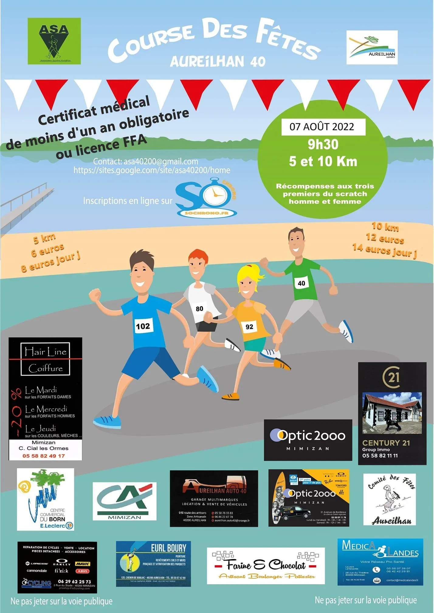 Aureilhan course des fetes 2026 Guide Inscription Résultats