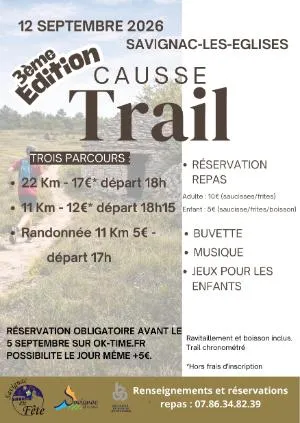 Causse Trail 2026 Guide Inscription Résultats