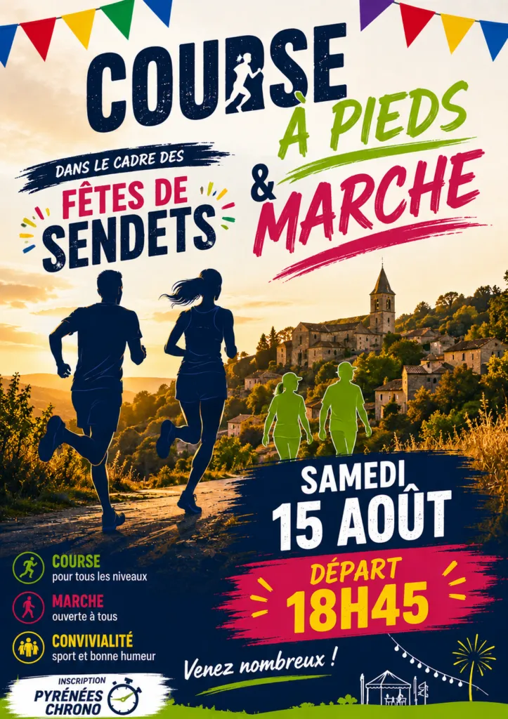 Course des Fêtes de Sendets 2026 Guide Inscription Résultats