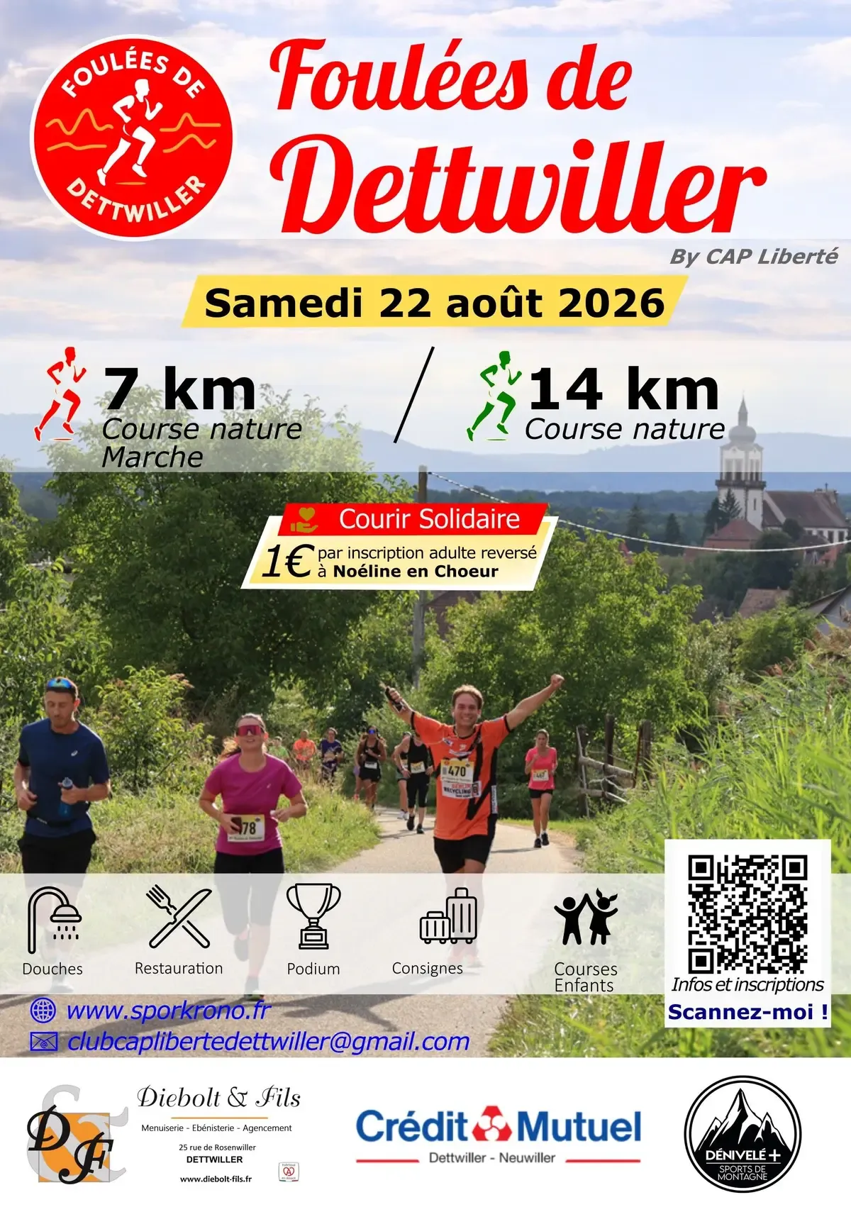 Foulées de Dettwiller 2026 Guide Inscription Résultats