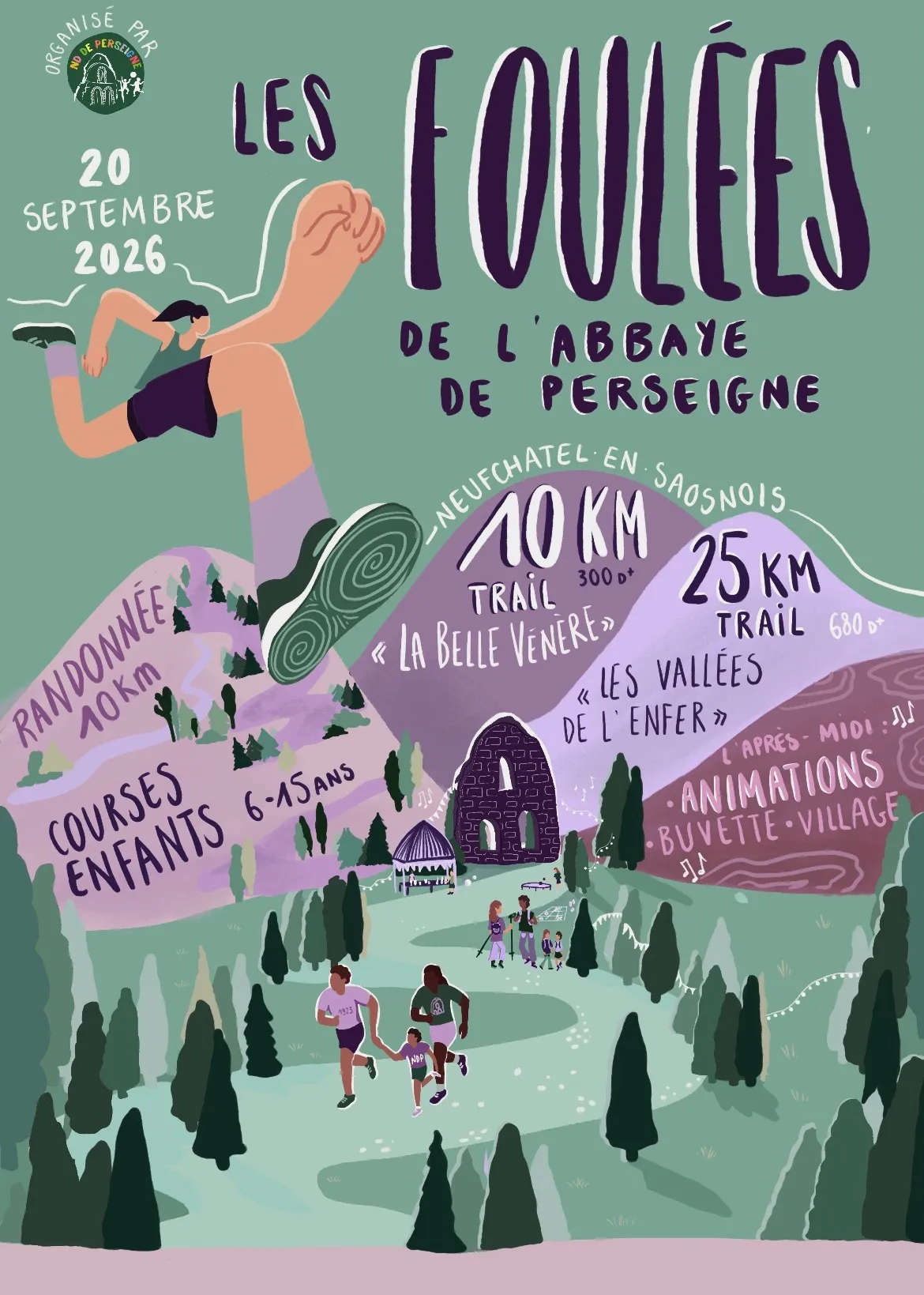 Foulées de l’Abbaye de Perseigne 2026 Guide Inscription Résultats
