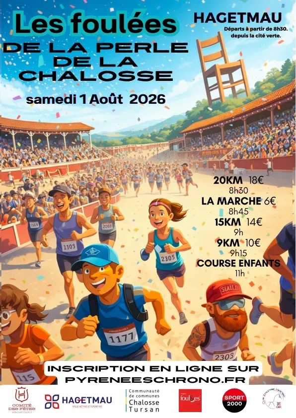 Foulées de la Perle de la Chalosse 2026 Guide Inscription Résultats