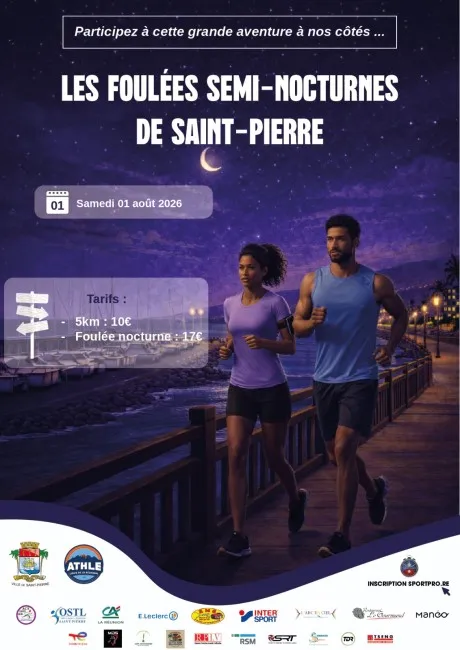 Foulées de la Ville de Saint Pierre 2026 Guide Inscription Résultats