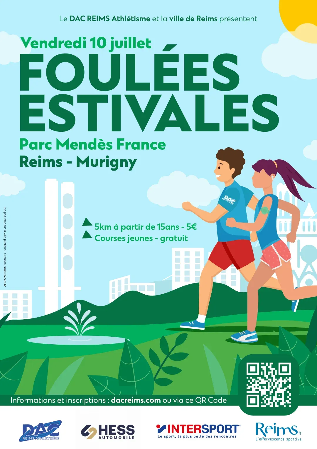 Foulées Estivales by Dac Reims 2026 Guide Inscription Résultats