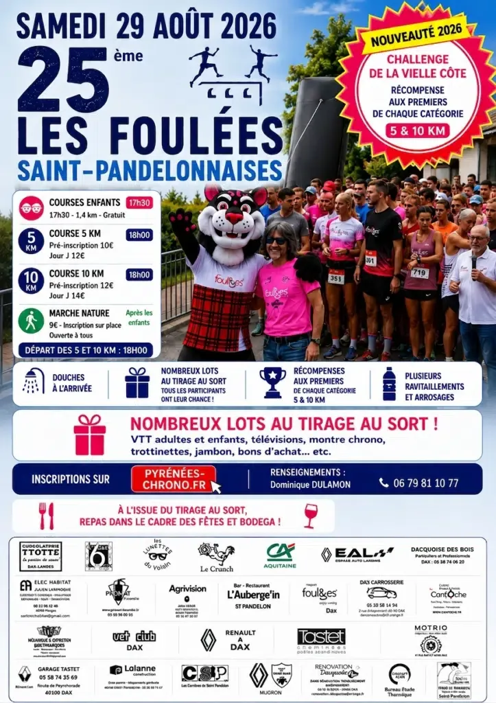 Foulées Saint Pandelonnaises 2026 Guide Inscription Résultats