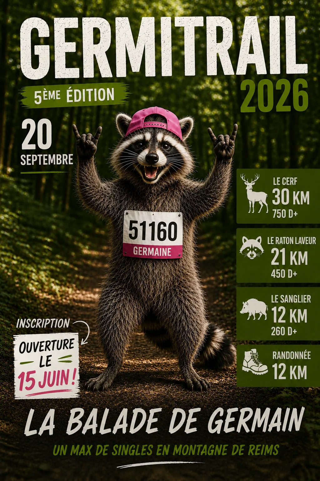 Germitrail 2026 Guide Inscription Résultats