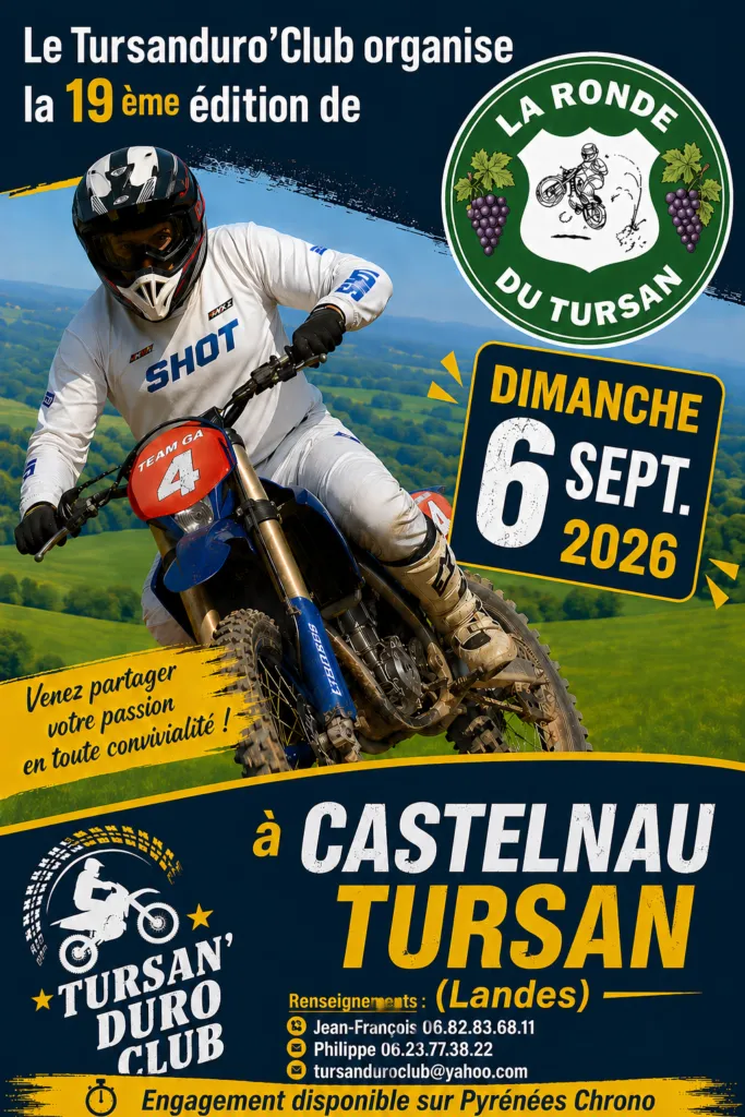 La Ronde du Tursan 2026 Guide Inscription Résultats