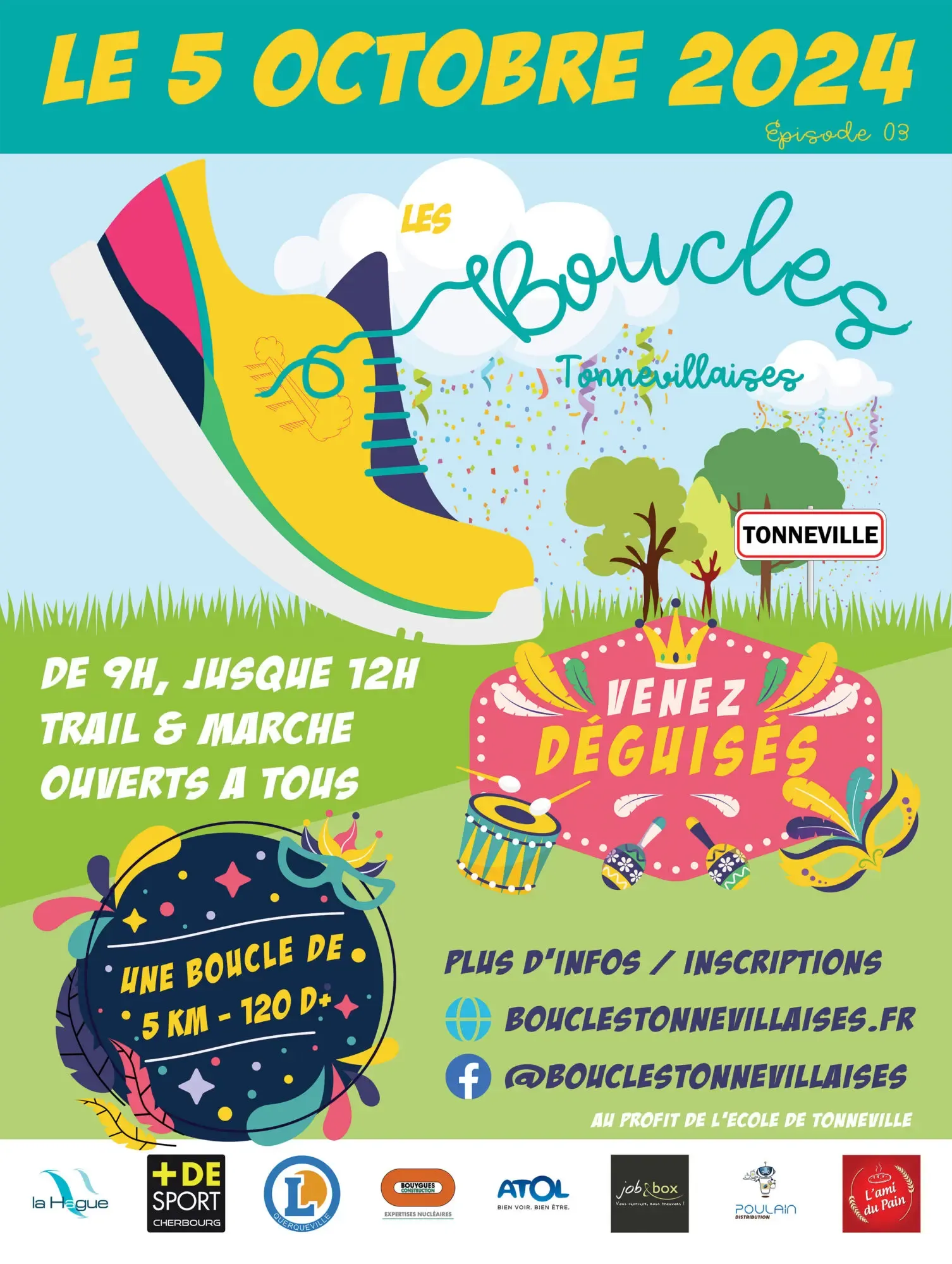 affiche de la course