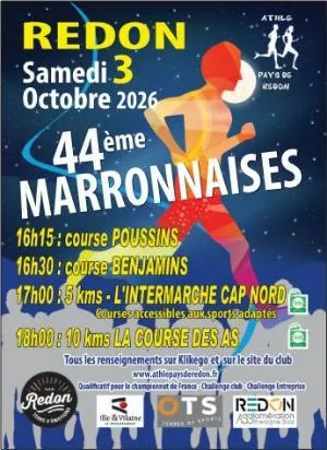 Les Marronnaises Redon 2026 Guide Inscription Résultats