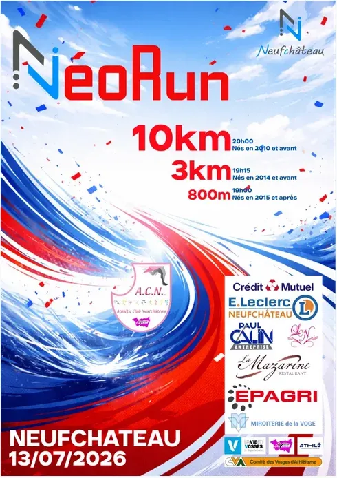 Neo Run – Neufchateau 2026 Guide Inscription Résultats