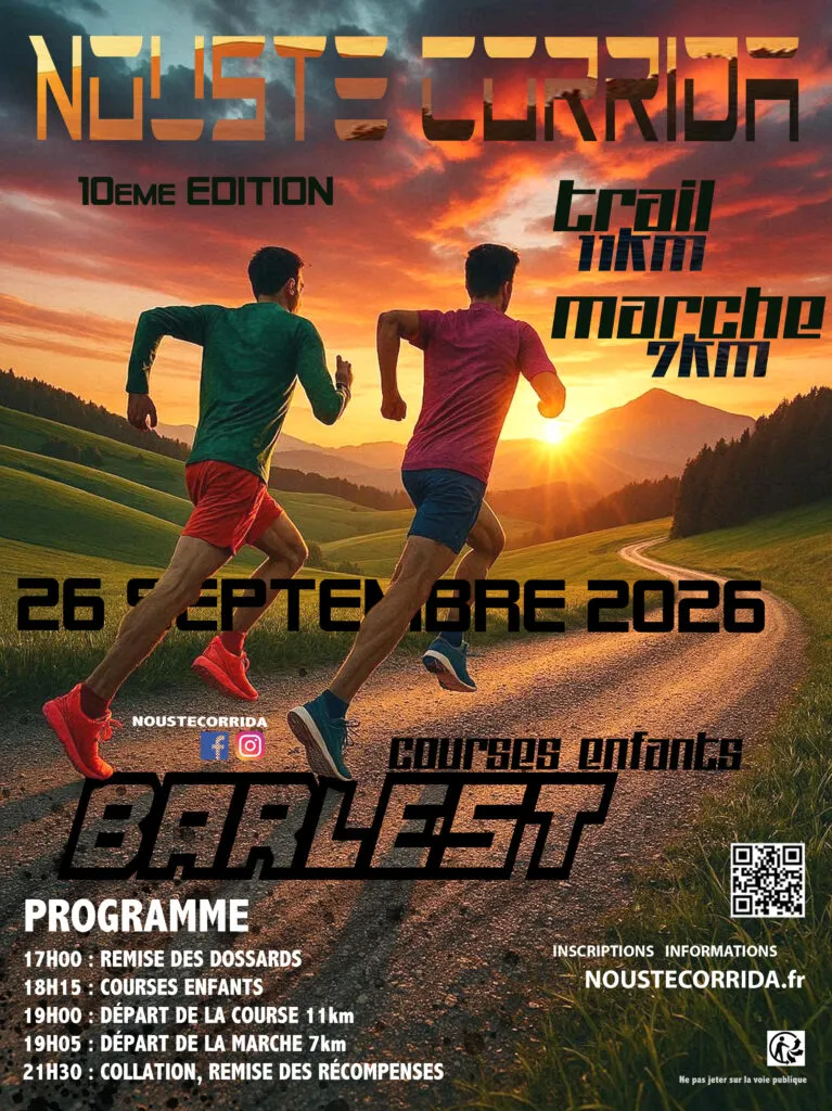 Nouste Corrida 2026 Guide Inscription Résultats