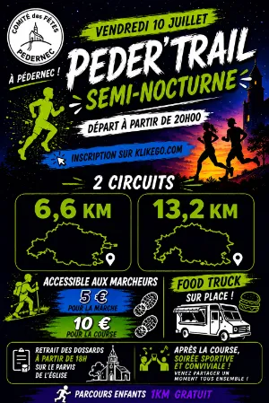 Péder&rsquo;trail 2026 Guide Inscription Résultats