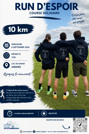 Run d&rsquo;Espoir 10k 2026 Guide Inscription Résultats