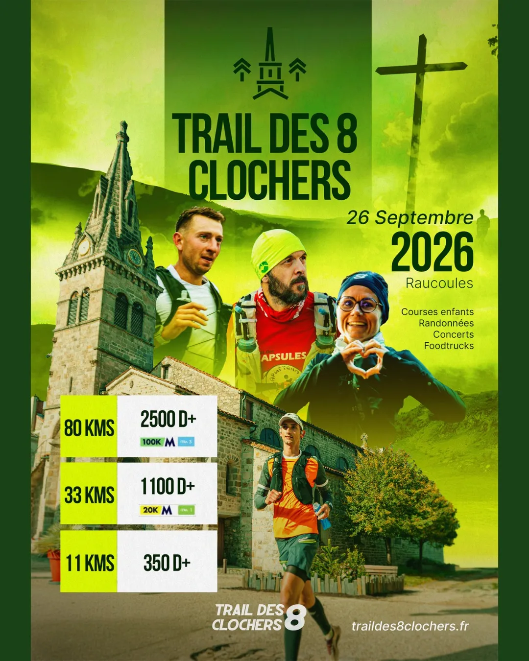 Trail des 8 clochers 2026 Guide Inscription Résultats