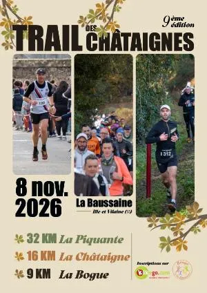 Trail des Chataignes – La Baussaine 2026 Guide Inscription Résultats