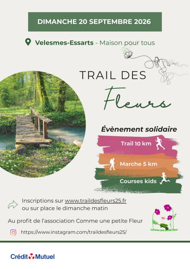 Trail des Fleurs Velesmes Essarts 2026 Guide Inscription Résultats