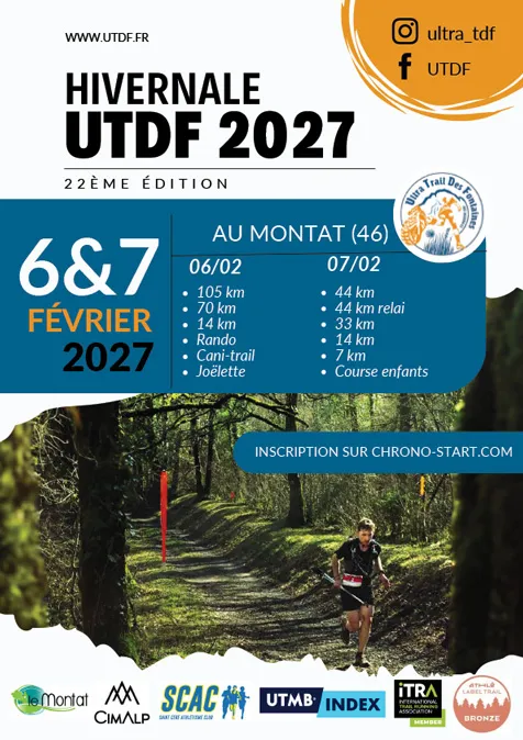 Trail des Fontaines l&rsquo;Hivernale 2027 Guide Inscription Résultats