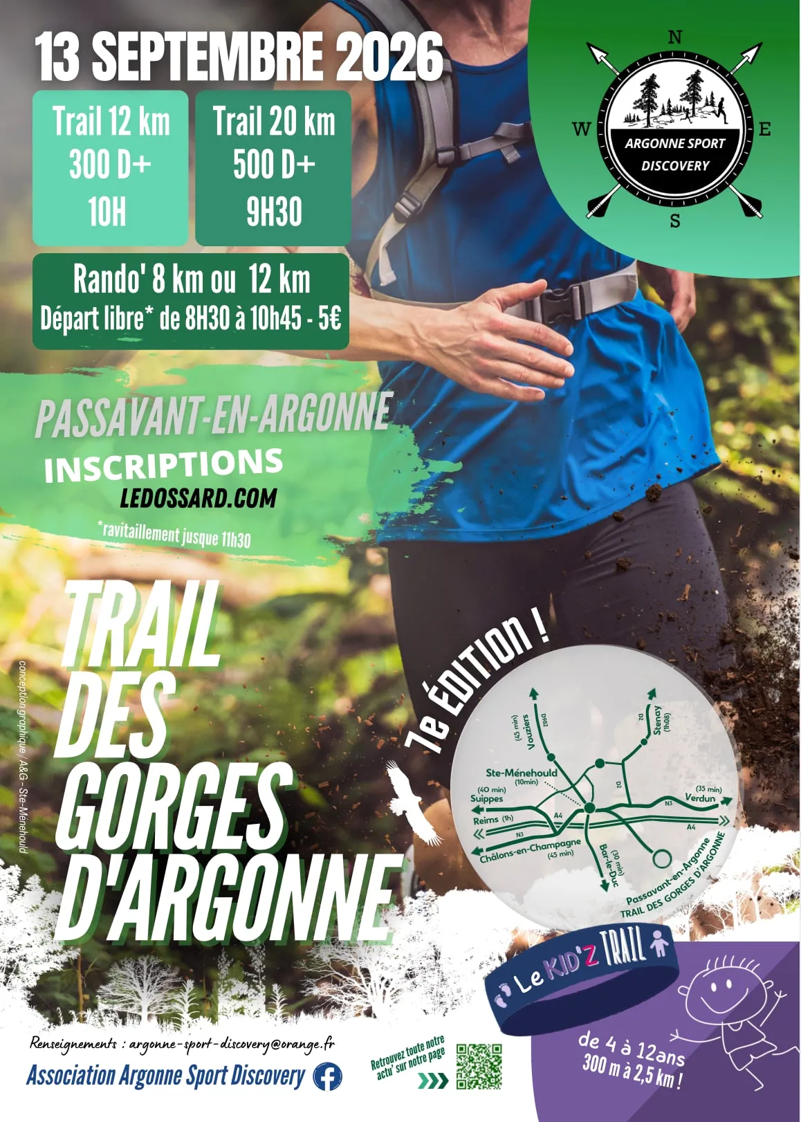 Trail des Gorges d&rsquo;Argonne 2026 Guide Inscription Résultats