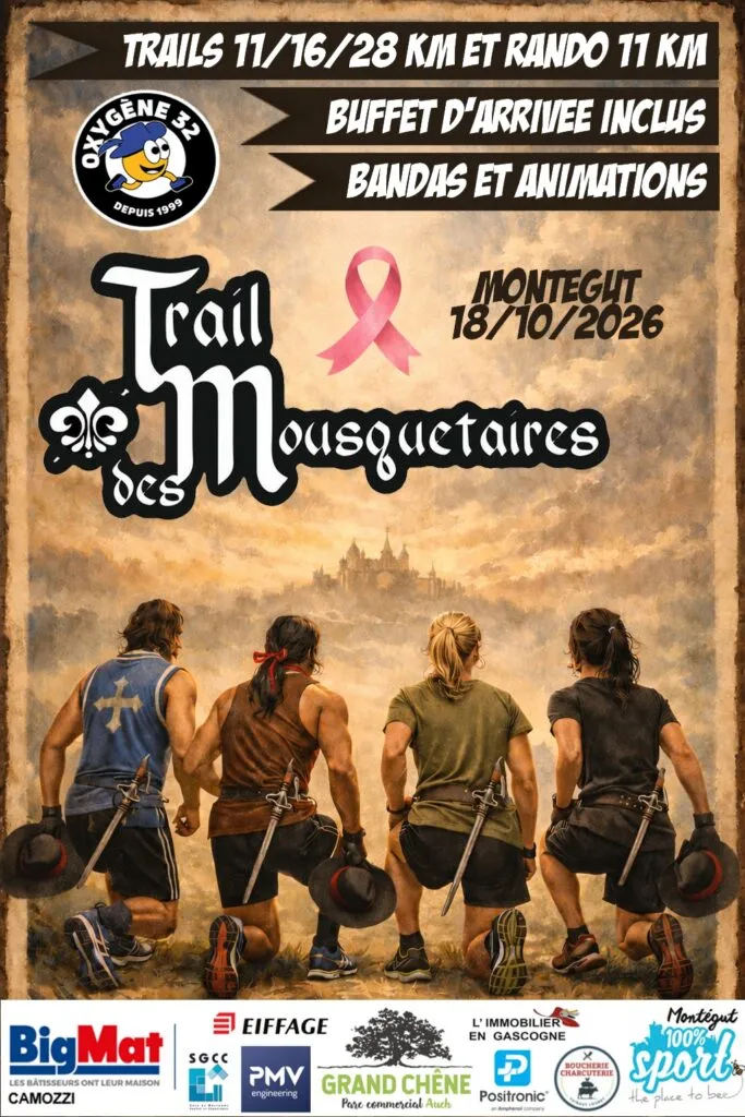 affiche de la course