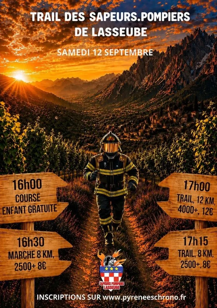 Trail des sapeurs-pompiers de Lasseube 2026 Guide Inscription Résultats