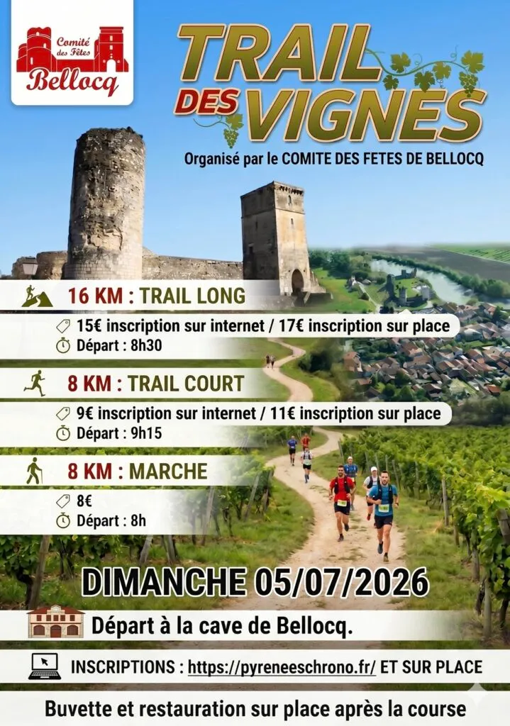 Trail des Vignes 2026 Guide Inscription Résultats