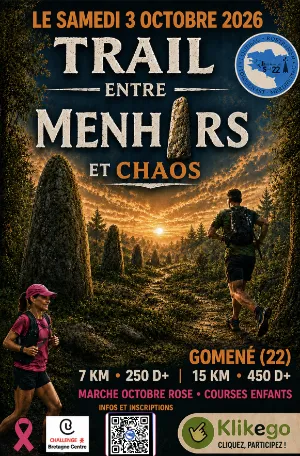 Trail entre Menhirs et Chaos 2026 Guide Inscription Résultats