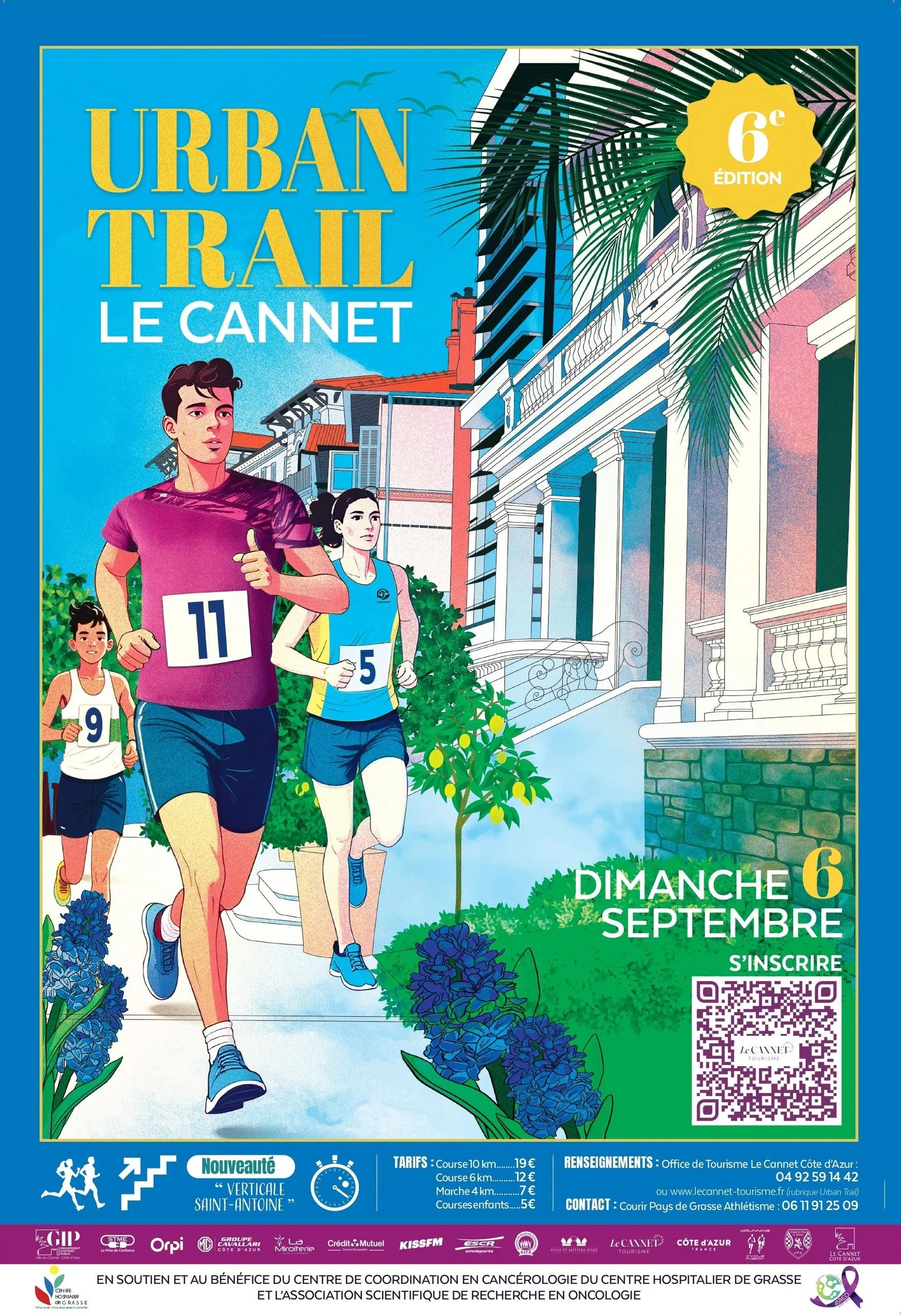 Urban trail du Cannet 2026 Guide Inscription Résultats