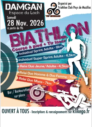 Biathlon de Damgan 2026 Guide Inscription Résultats