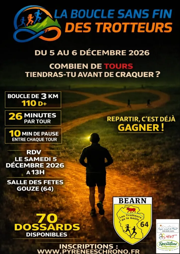 Boucle sans Fin des Trotteurs 2026 Guide Inscription Résultats