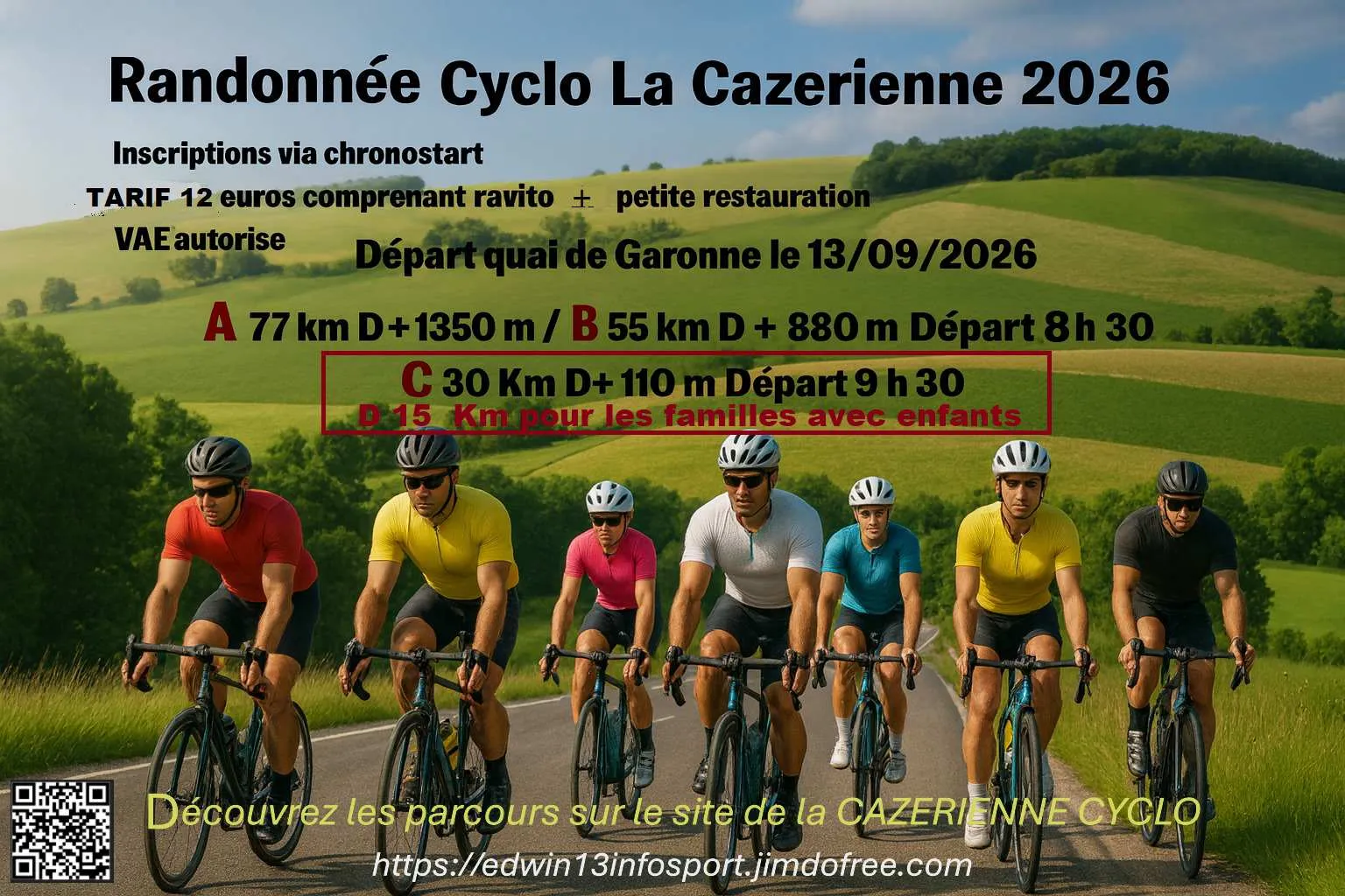 Cazérienne Cyclo 2026 Guide Inscription Résultats