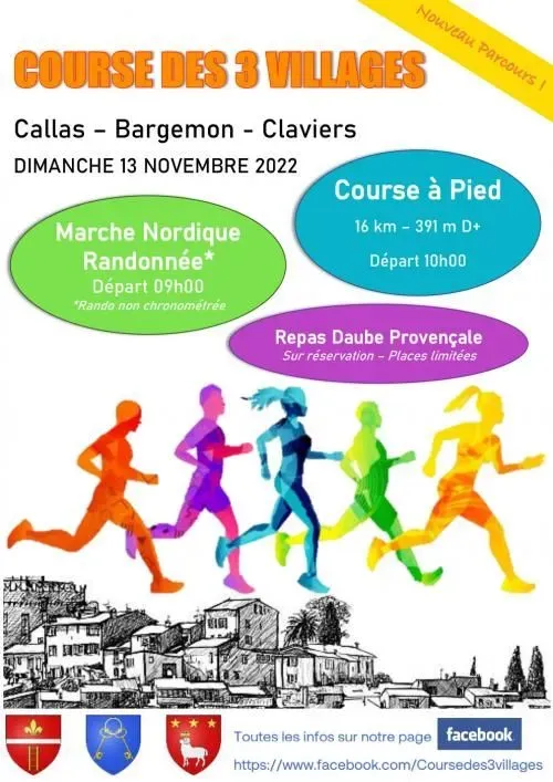 Course des 3 Villages – Bargemon 2026 Guide Inscription Résultats