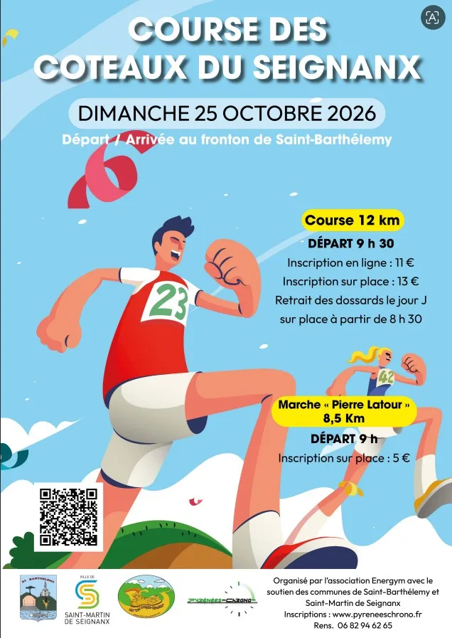 affiche de la course