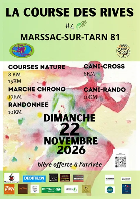 Course des Rives – Marssac sur Tarn 2026 Guide Inscription Résultats
