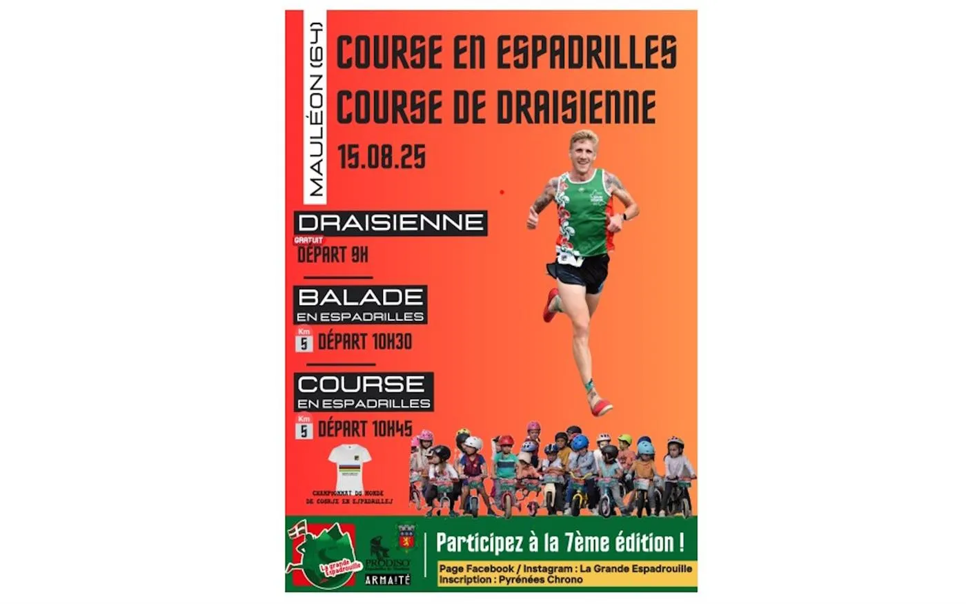 Course en Espadrilles Mauléon Licharre 2026 Guide Inscription Résultats