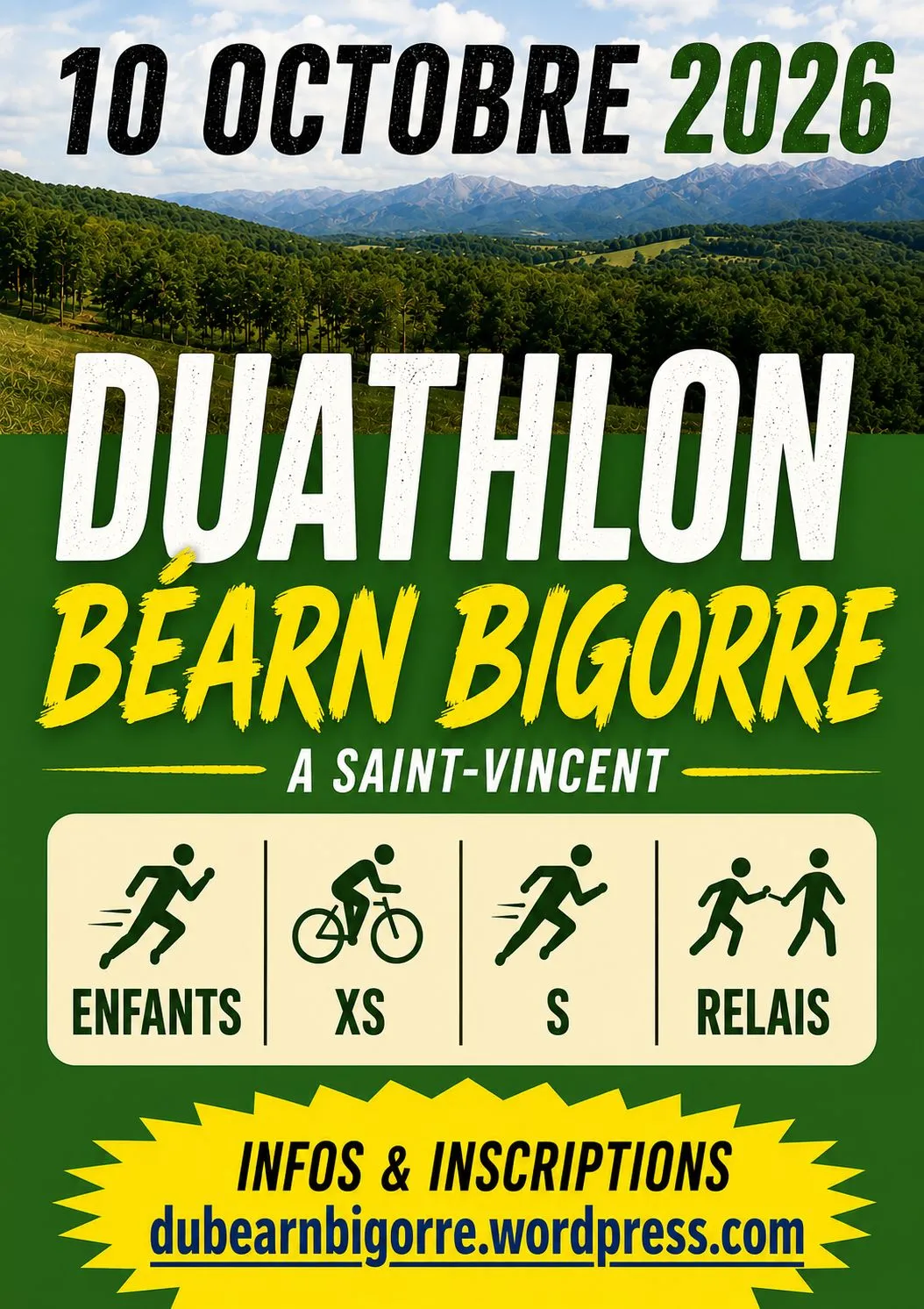 Duathlon Béarn Bigorre 2026 Guide Inscription Résultats