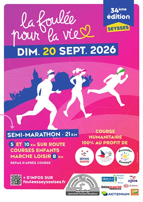 affiche de la course