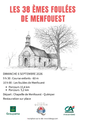 Foulées de Menfouest 2026 Guide Inscription Résultats