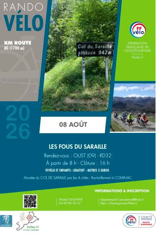 Fous du Saraille 2026 Guide Inscription Résultats