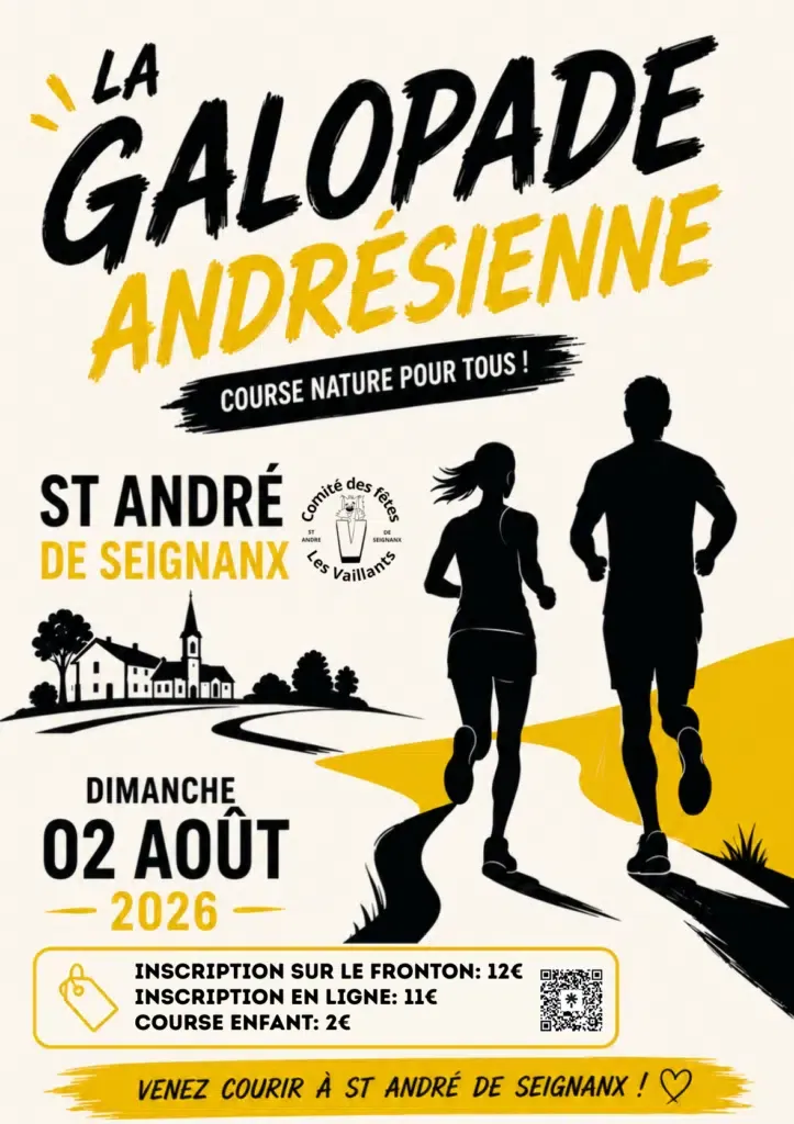 Galopade Andrésienne 2026 Guide Inscription Résultats
