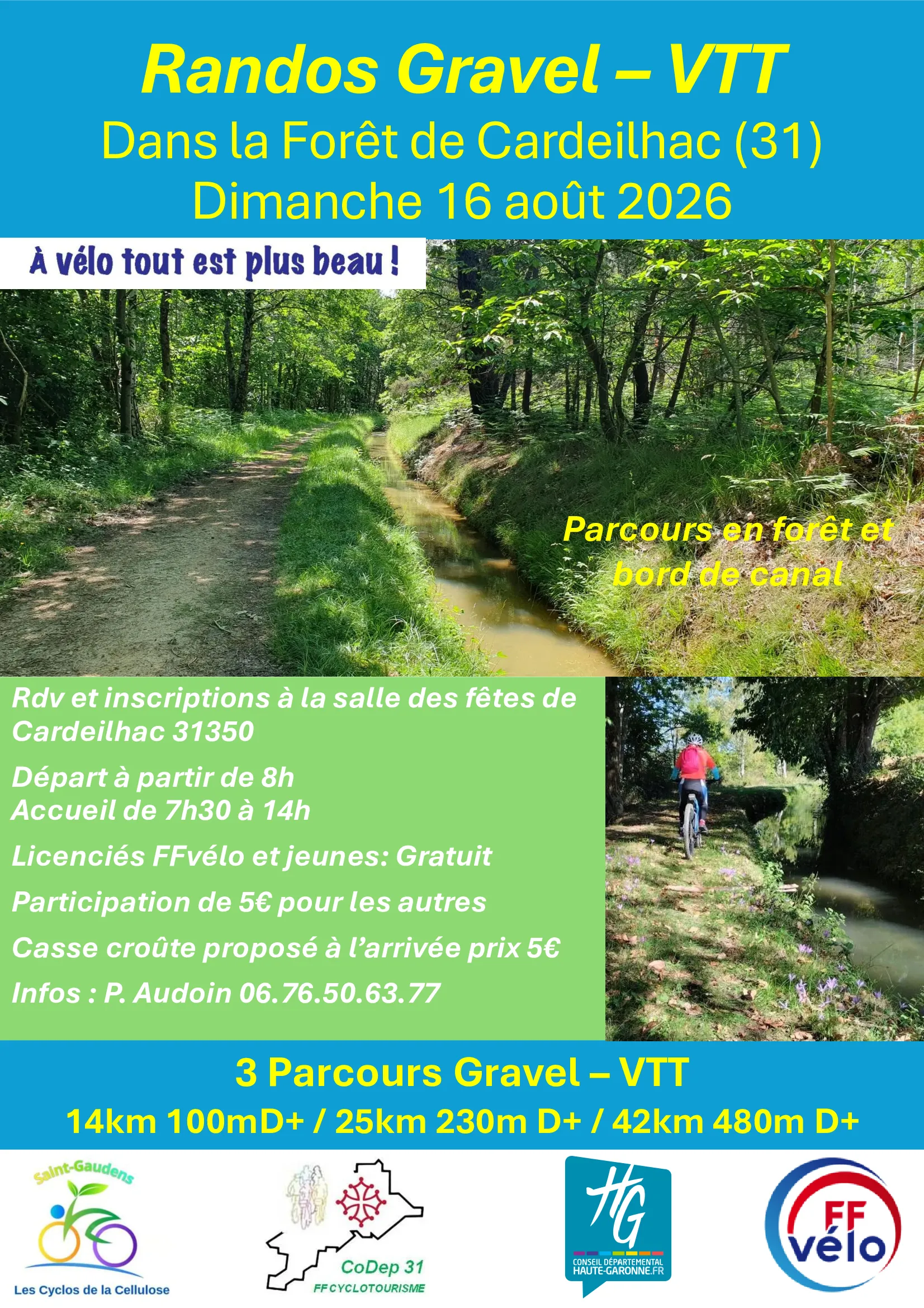Gravel et VTT Cardeilhac 2026 Guide Inscription Résultats