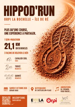 Hippod&rsquo;Run La Rochelle Île de Ré 2026 Guide Inscription Résultats